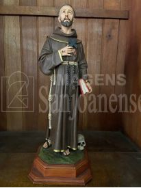 SÃO FRANCISCO DE 60 CM COM CAVEIRA