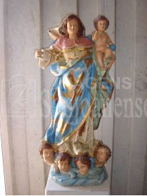 Nossa Senhora das Brotas 80cm bordada