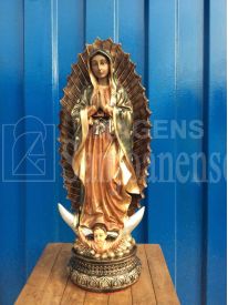 Nossa Senhora de Guadalupe 60cm envelhecida