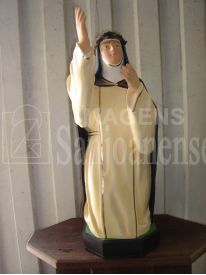 Santa Catarina de Siena ajoelhada 80 CM 