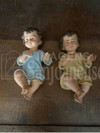 MENINO JESUS DE 18 CM ROUZA AZUL OU ROUPA BEGE